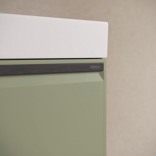 Тумба под раковину Aqwella Pure 100 PUR0110SH подвесная Шалфей зеленый