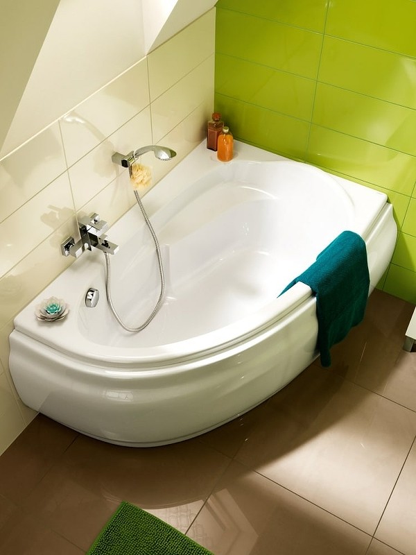 Акриловая ванна Cersanit Joanna 150x95 R 63337 без гидромассажа
