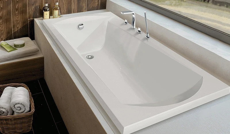 Акриловая ванна C-Bath Clio 140x70 CBQ003003 без гидромассажа