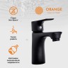 Смеситель для раковины Orange Aristo M19-021b Черный матовый латунь на столешницу