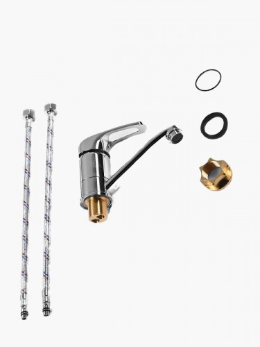 Смеситель для раковины Wisent WP45027-2 цвет Хром