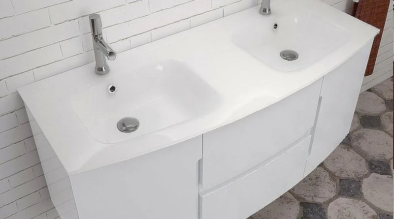 Раковина Jacob Delafon Nona 140 EB1887RU-DE1 двойная Белая