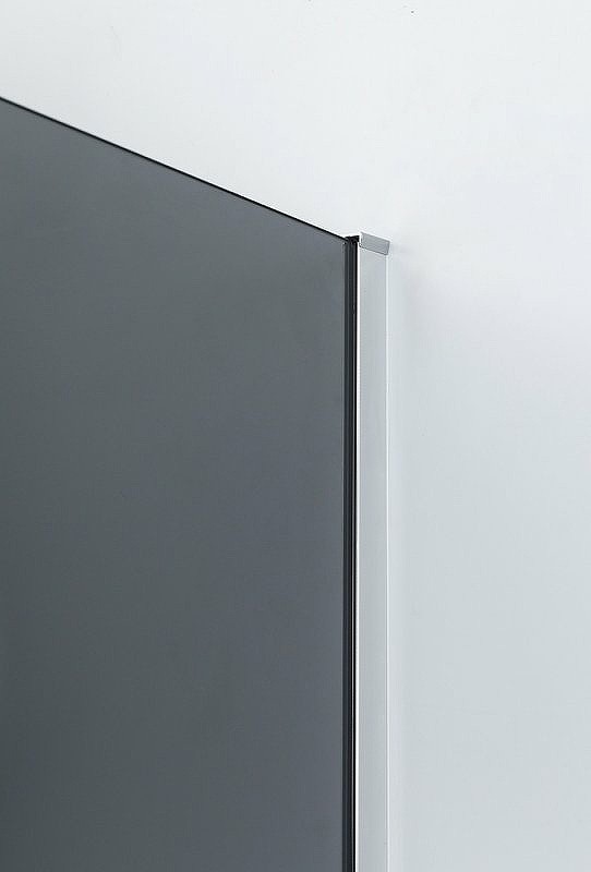 Душевой уголок Cezares Slider 110x80 SLIDER-AH-1-80-100/110-GRIGIO-Cr профиль Хром стекло тонированное