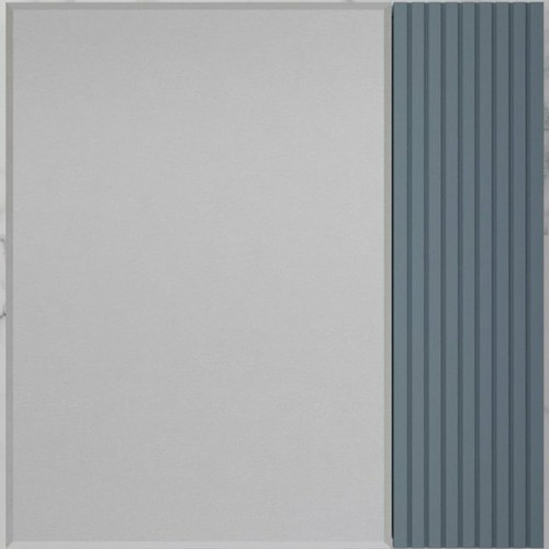 Зеркальный шкаф Style Line Стокгольм 70 ЛС-00002323 Графит софт МДФ / ЛДСП, стекло