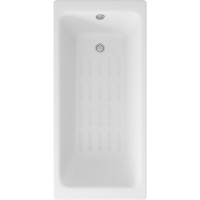 Чугунная ванна Delice Parallel 160x70 DLR220504-AS без отверстий под ручки с антискользящим покрытием