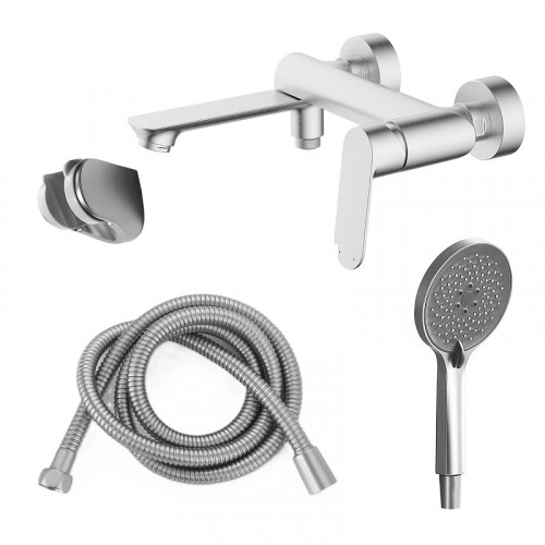 Смеситель для ванны Azario Alanti AZ-K3032BN цвет Сатин