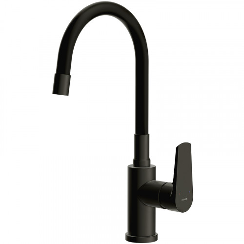 Смеситель для кухни Cersanit Moduo 68230 Черный матовый