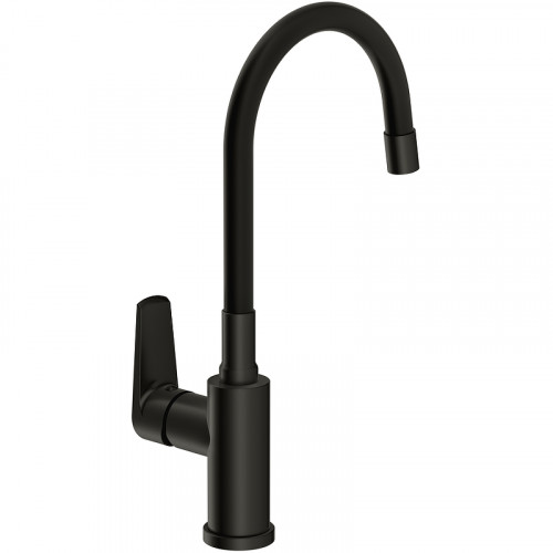 Смеситель для кухни Cersanit Moduo 68230 Черный матовый