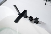 Смеситель на борт ванны Timo Selene 2130/03Y Черный латунь