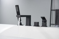 Смеситель на борт ванны Timo Selene 2130/03Y Черный латунь