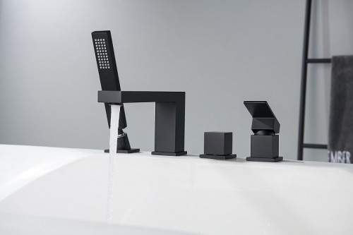 Смеситель на борт ванны Timo Selene 2130/03Y Черный латунь