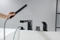 Смеситель на борт ванны Timo Selene 2130/03Y Черный латунь