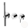 Смеситель для душа Remer Metrica MC97D3PBO цвет Белый матовый