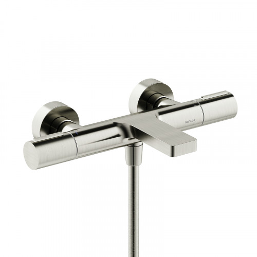 Смеситель для ванны Sancos Etna SC9006BN с термостатом цвет Никель брашированный