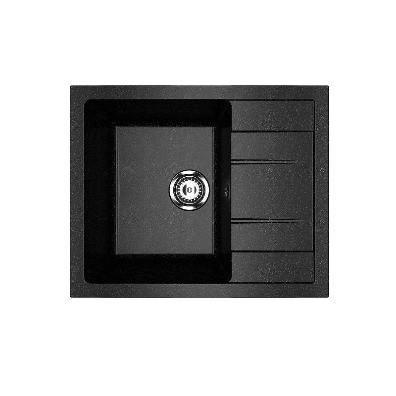 Кухонная мойка Ulgran Classic U-607-308 цвет Черный