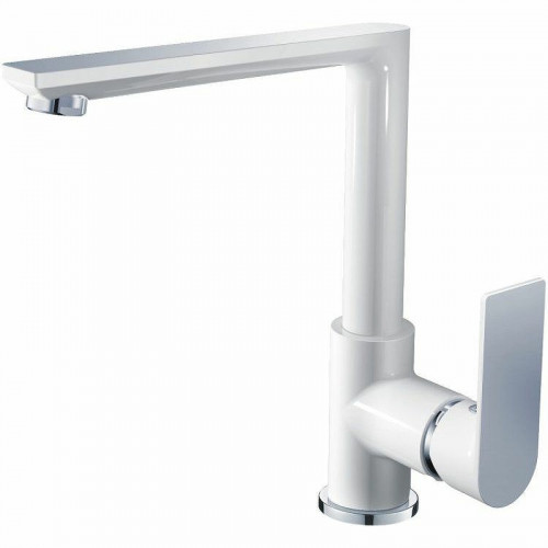 Смеситель для кухни Haiba HB70505-8 Белый Хром
