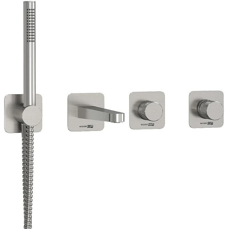 Смеситель для ванны WasserKRAFT Tauber A6451.296.298.275.100.276 Никель