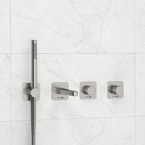 Смеситель для ванны WasserKRAFT Tauber A6451.296.298.275.100.276 Никель