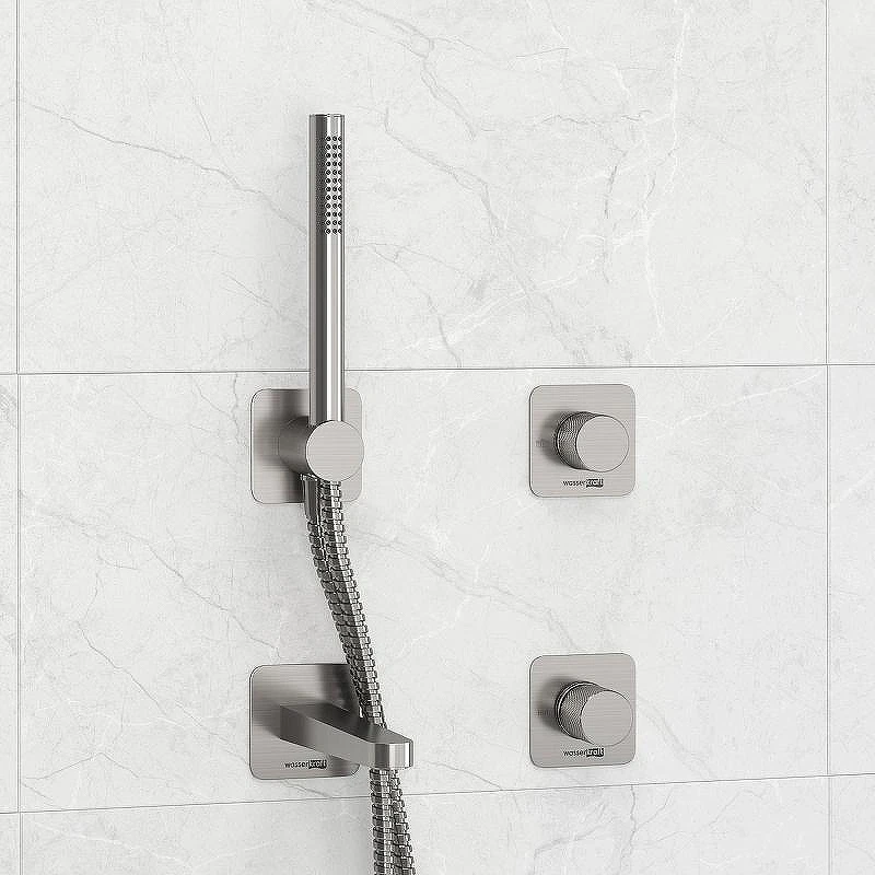 Смеситель для ванны WasserKRAFT Tauber A6451.296.298.275.100.276 Никель