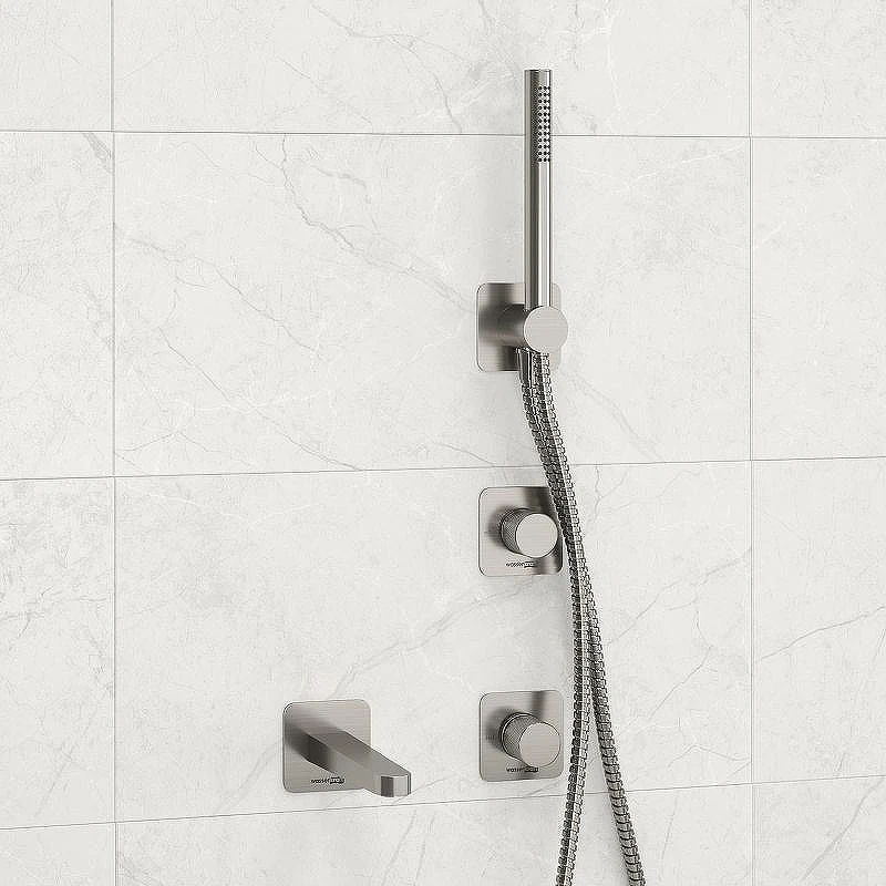 Смеситель для ванны WasserKRAFT Tauber A6451.296.298.275.100.276 Никель