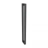 Душевой уголок Black&White S1150-9090GM 90x90 11509090GM профиль оружейная сталь стекло прозрачное