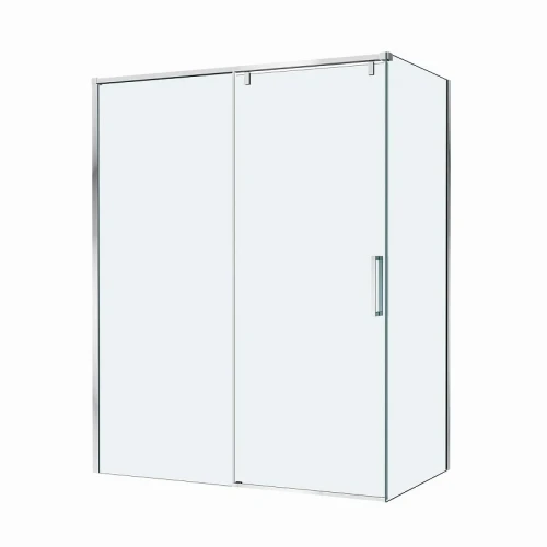 Душевой уголок BelBagno Soft Close-1 160x90 SOFT_CLOSE-1-AH-1-160/90-C-Cr профиль Хром стекло прозрачное