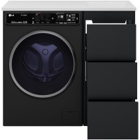 Тумба с раковиной Brevita Grafit 100 R УТ000015084 Графит матовый МДФ / ЛДСП