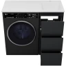 Тумба с раковиной Brevita Grafit 100 R УТ000015084 Графит матовый МДФ / ЛДСП