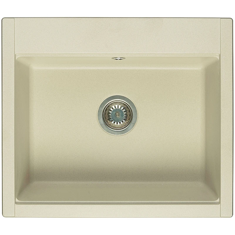 Кухонная мойка Aquaton Делия 60 1A715232LD240 Жемчуг искусственный камень (литьевой мрамор) встраиваемый