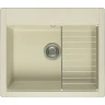 Кухонная мойка Aquaton Делия 60 1A715232LD240 Жемчуг искусственный камень (литьевой мрамор) встраиваемый