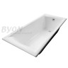 Чугунная ванна Byon Milan 170x75 V0000083 с антискользящим покрытием