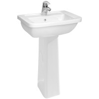 Раковина Vitra Form 300 55 9602B003-7650 Белая фарфор подвесная