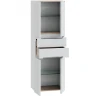 Шкаф пенал СанТа Лондон 50 524009 подвесной Белый МДФ / ЛДСП