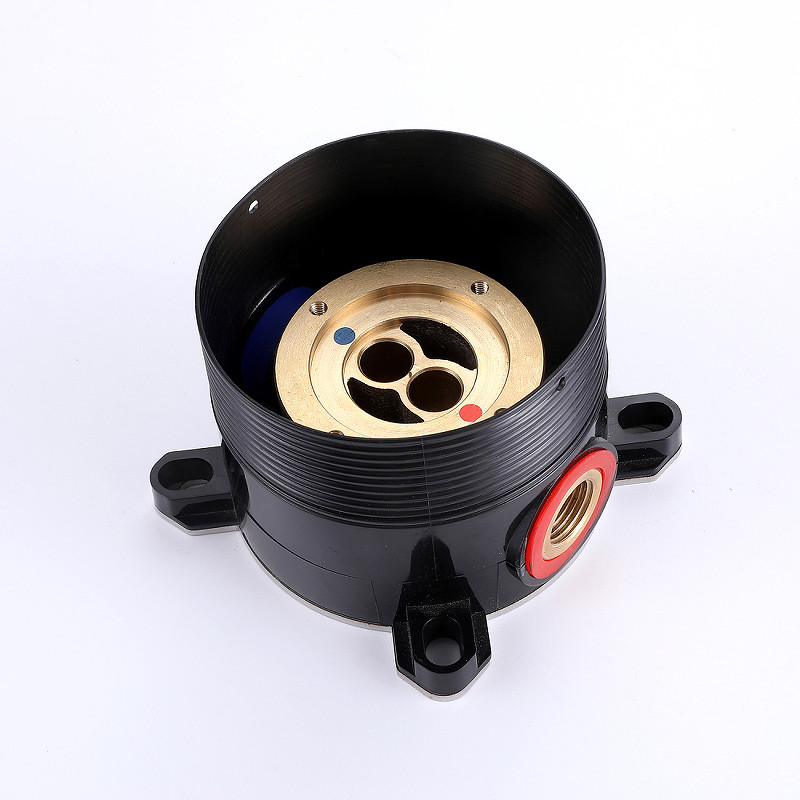 Смеситель для раковины Abber Wasser Kreis AF8141RG Розовое золото латунь на пол