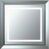 Зеркало Laufen LB 3 75 с подсветкой Хром матовый