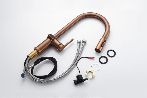 Смеситель для кухни Knotlor Inspiration KN-100/RB цвет Бронза