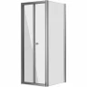 Душевой уголок Grossman Alba 90х90 GR-9090Al2 профиль Хром стекло прозрачное