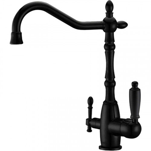 Смеситель для кухни ZorG Sanitary ZR 312 YF-33-BLACK Черный