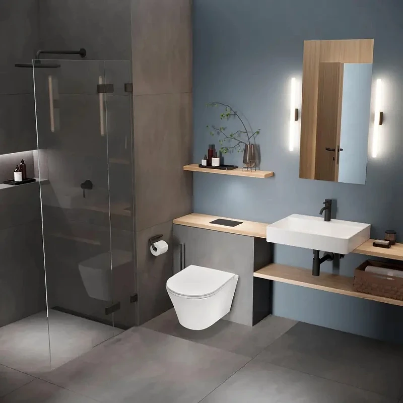 Инсталляция для унитаза Tece Spring S300380 без клавиши смыва