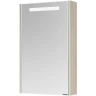 Зеркальный шкаф Aquaton Верди PRO 50 1A195802VDAV0 с подсветкой Белый Ясень фабрик МДФ / ЛДСП, стекло