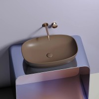 Раковина-чаша Ceramicanova Element 60 CN6049MDB Темно-коричневая матовая фарфор накладная