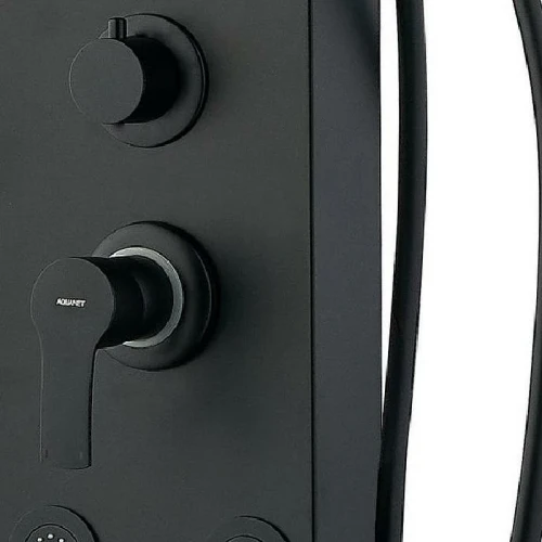 Душевая панель Aquanet Galaxy Black AP40-04 237439 Черный матовый алюминий на стену