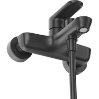Смеситель для ванны Cezares Stylus STYLUS-VD-NOP Черный матовый нержавеющая сталь на стену