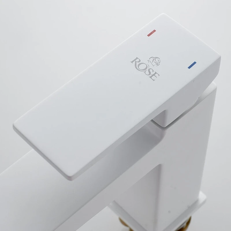 Смеситель для раковины Rose R2801C цвет Белый
