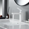 Смеситель для раковины Rose R2801C цвет Белый