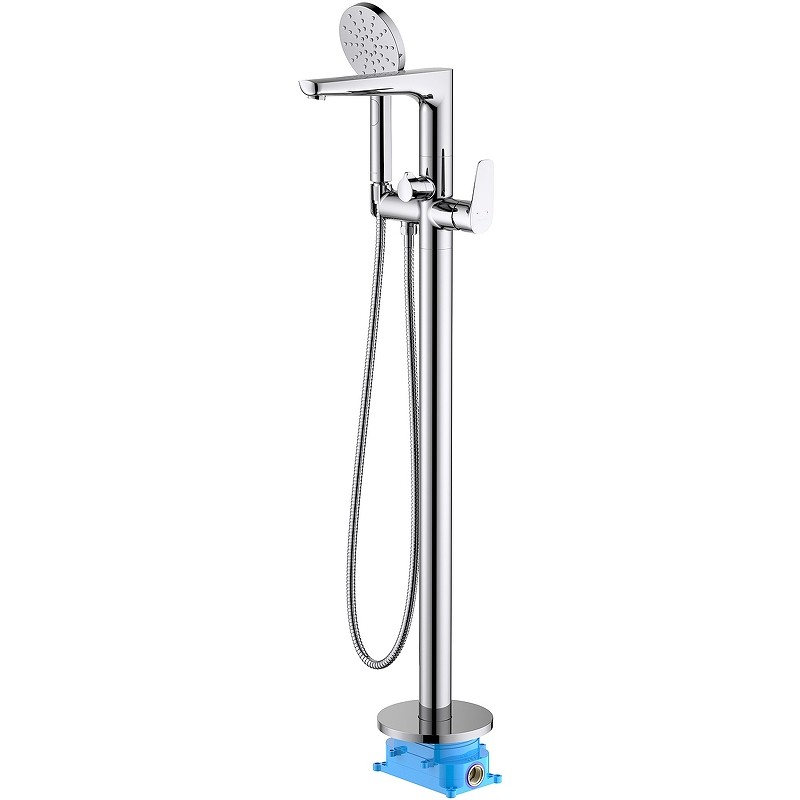 Смеситель для ванны Aquatek Бетта AQ1145CR Хром латунь на пол