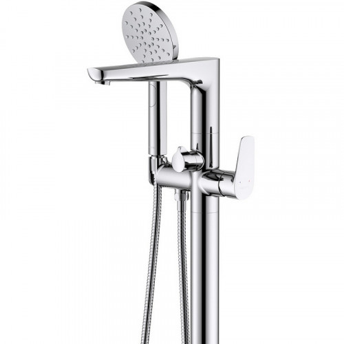 Смеситель для ванны Aquatek Бетта AQ1145CR Хром латунь на пол