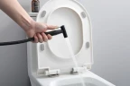 Гигиенический душ со смесителем Splenka S221.52.06 Черный матовый нержавеющая сталь встраиваемый