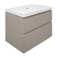 Тумба с раковиной Azario Viola 80 CS00097144 подвесная цвет Бежевый