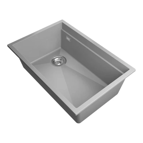 Кухонная мойка Rivelato Lino 65 LN-654-L grigio metallizz цвет Серый металлик